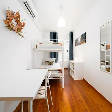 Private - Ac - 3 Min To Arroios Metro Apartamento *